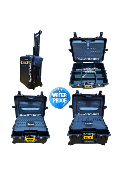 MANO MTC 460 BT Çekçekli Bez Takım Dizmeli + Plastik Bölmeli