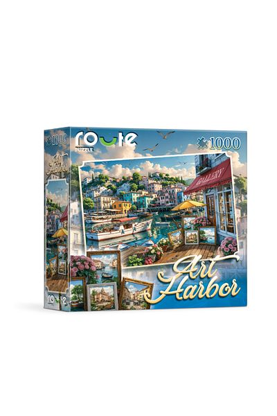 ROUTE Art Harbor 1000 Piece Puzzle