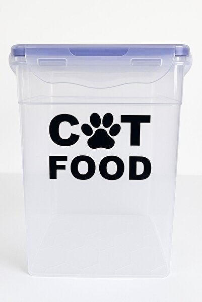 DEEMBRO Cat Food Storage Container Transparent Sealed Lid Bfa Free Average Take about 2.5-kg Food