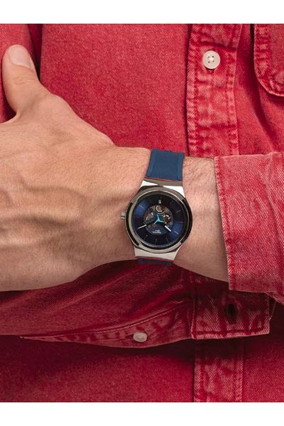 Swatch Men's Wristwatch Bluerang Yıs430