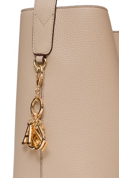 U.S. Polo Assn. Beige-Burgundy Women's Shoulder Bag Us25535