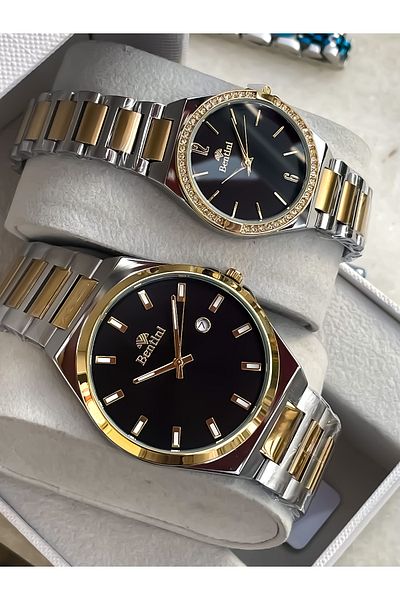 Bentini Men's and Women's Lover Couple Watch Wrist Watch Combination