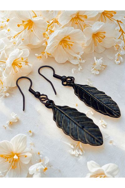 ayrestyle Leaf Earrings - Antique Bohemian Leaf Dangle Earrings