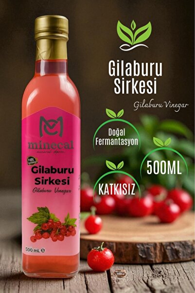 Minecal Doğal Fermente Gilaburu Sirkesi 500ml