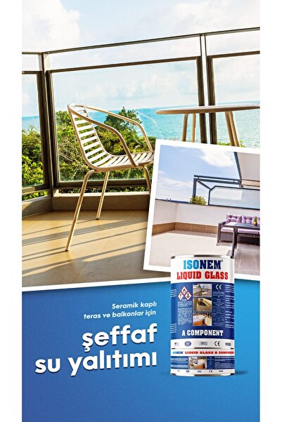 Isonem Liquid Likit Glass 4 kg Şeffaf