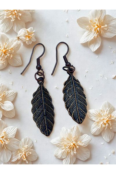 ayrestyle Leaf Earrings - Antique Bohemian Leaf Dangle Earrings