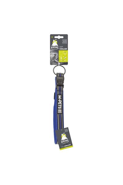 M-PETS Hiking Reflective Soft Neck Collar Blue (XL)