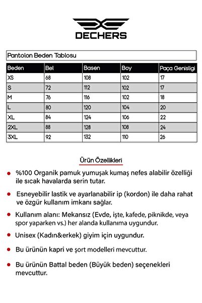 Dechers Men's Summer Comfortable Fit 100% Cotton Linen Look Trousers E205