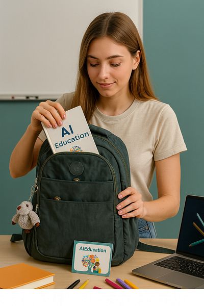 MESCHAIN Klinkir Fabric School Bag