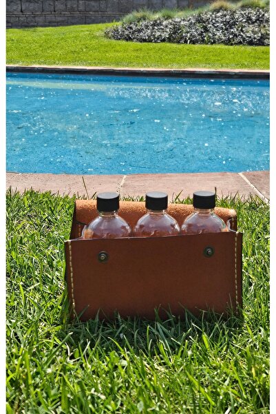 Rainbow Hakiki Deri El Yapımı Baharatlık Seti