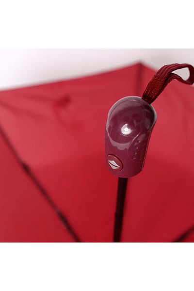 Ella Icon Folding Umbrella, With Automatic Open/Close Function, Wind Resistant, Burgundy, 90cm