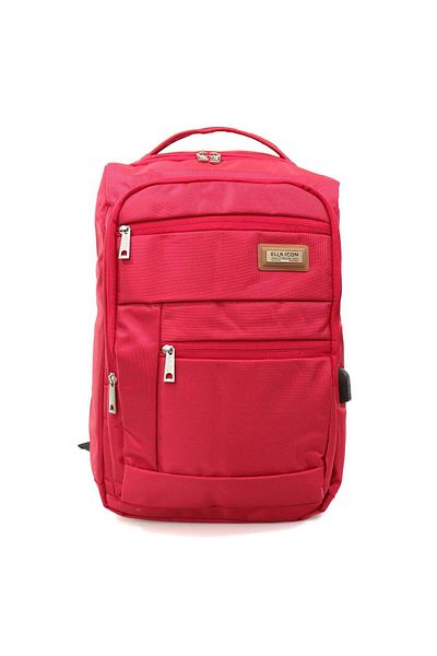 Ella Icon Rucsac Atena Rosu 44x10x32 cm