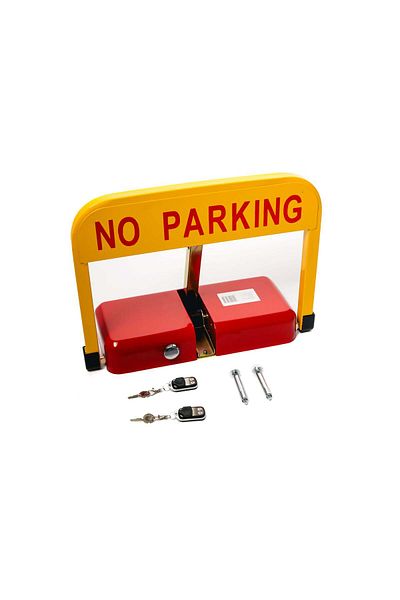 BSP Guard Rectangular parking lock with remote control and battery
