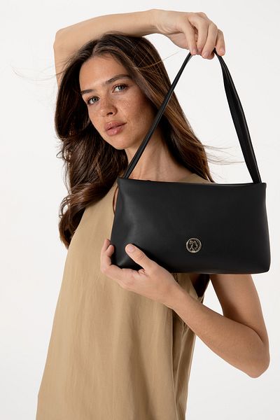 U.S. Polo Assn. Women's Black Shoulder Bag 50311448-Vr046