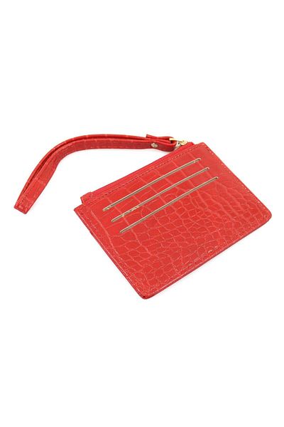 Ella Icon Skin Card Case, , Red, 12x9cm