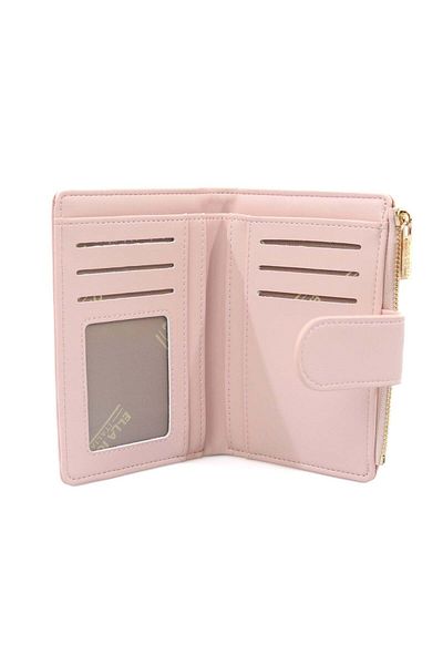 Ella Icon Click Women's Wallet, , Dusty Pink, 14x10cm