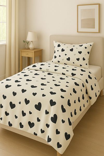 Madame Home Single Quilted Pique Set Fiber Filled