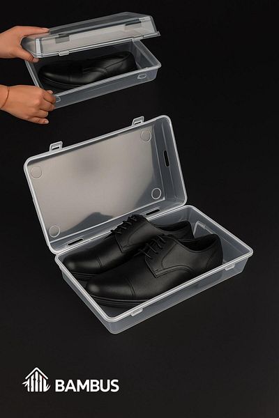 Bambus Transparent Men's Shoes - Box of 10