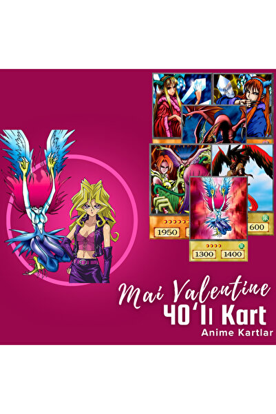 Store Yu-gi-oh! Mai Valentine 40'lı Anime Deste