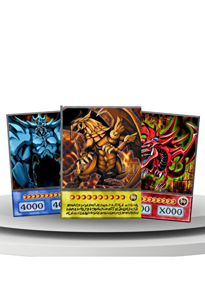 Store Yu-gi-oh Mısır Tanrı Kartları Seti Anime Kartları