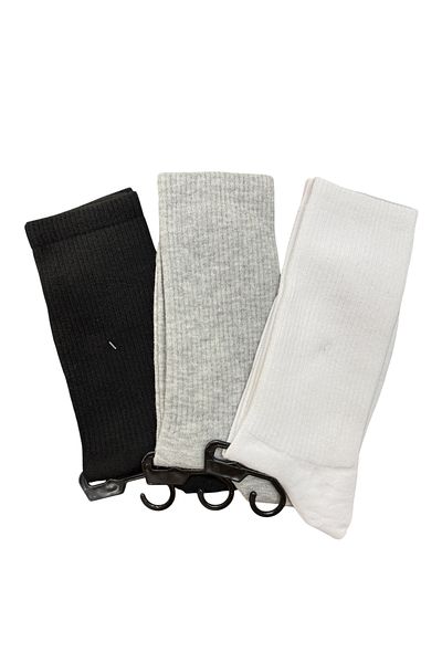 ENFAEL 3 Pairs of Men's Seamless Tennis Combed Cotton (Washable Fragrant) Socks