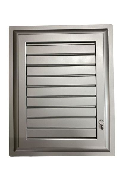 Modafiks Plastic Fan 30X30 Silver Bathroom WC Ventilation
