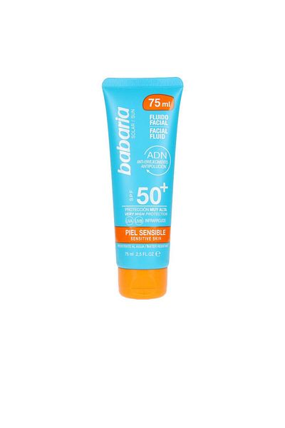 Babaria Fluid facial cu protectie solara ridicata, Babaria FLuido Facial SPF50+, 75 ml