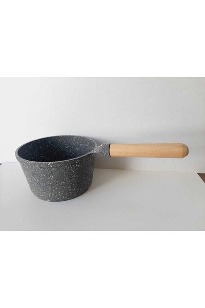 bir sürü eşya pak market Fireproof Non-Stick 14cm Teflon Sauce Bowl Milk Bowl Caçerola Lavonni Neptune (Black/ Gray/ Cappuccino)