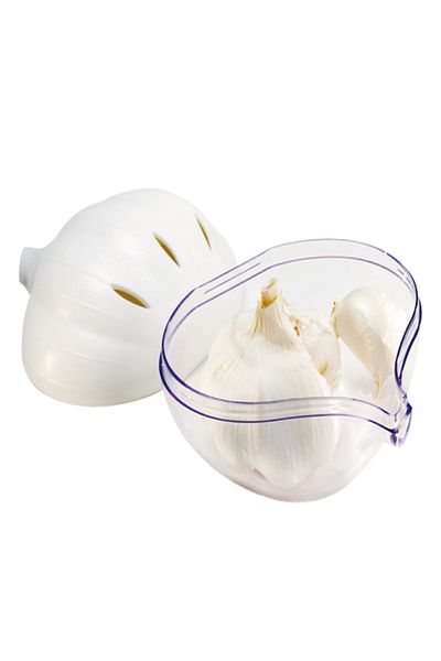 Snips Lightweight Dishwasher safe Durable BPA Free Plastic Garlic Keeper