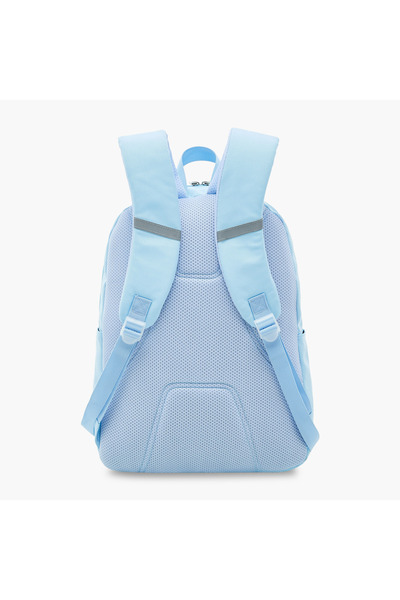 Juniors Floral Applique Backpack with Pencil Pouch