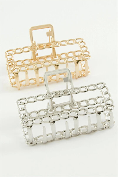 Eco Lounge Rectangular Metal Latch Buckle 7 cm