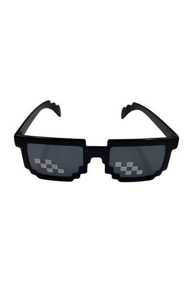 kidspartim Party Glasses Mika Pixel Model Black