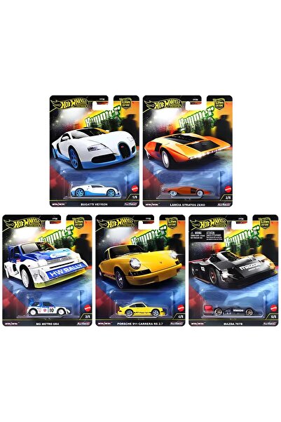 HOT WHEELS Premium Car Culture Hammer Drop 5'li Set