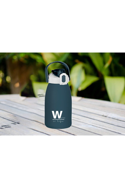 ROYALGROSS Bpa Free 1500 ml Blue Water Bottle – Suitable for Sports Daily Use with Carrying Strap, Locking Lid