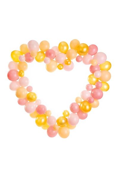 ideal STORE Balloon Garland with LOVE Frame by IdealStore, Dimensions 166 x 160 cm