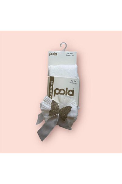Pola Аксесоар за момиче Памучни чорапогащи Пеперуда 1