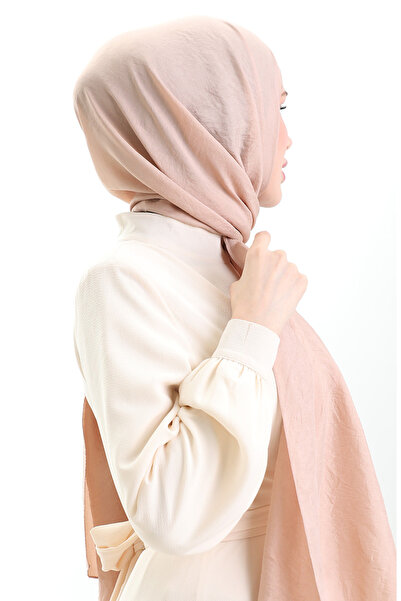 sefamerve Madame Mary French Voile Shawl 19099-21 Camel