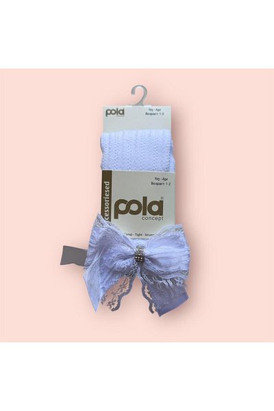 Pola Girls' Accessory Cotton Pantyhose No.3