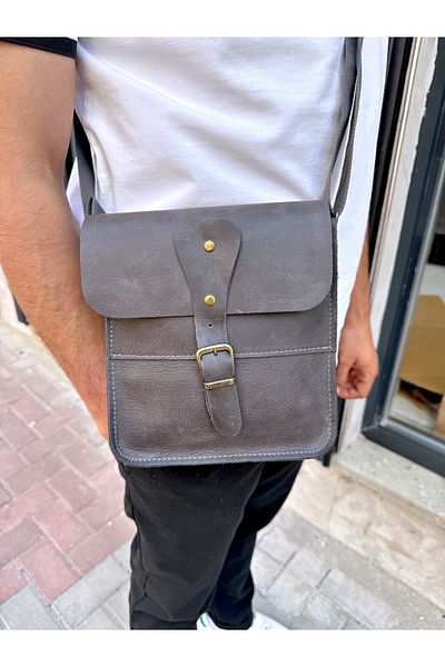 Fil Deri Genuine Leather - Magnetic - Modern Design - Shoulder Bag 1004