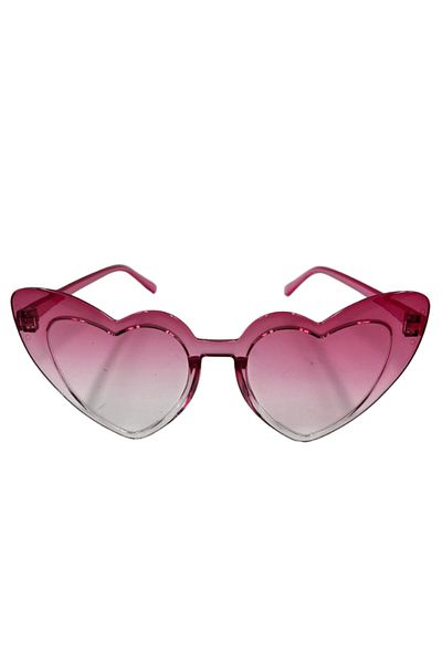 kidspartim Party Glasses Mica Heart Model Pink