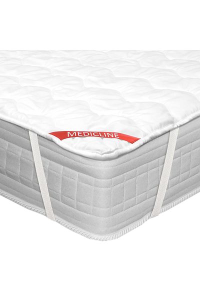 shumee Premium quilted mattress protector/super mattress 160x200cm, white