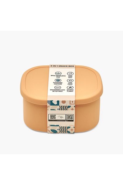 Juniors Solid 3-Piece Snack Box Set