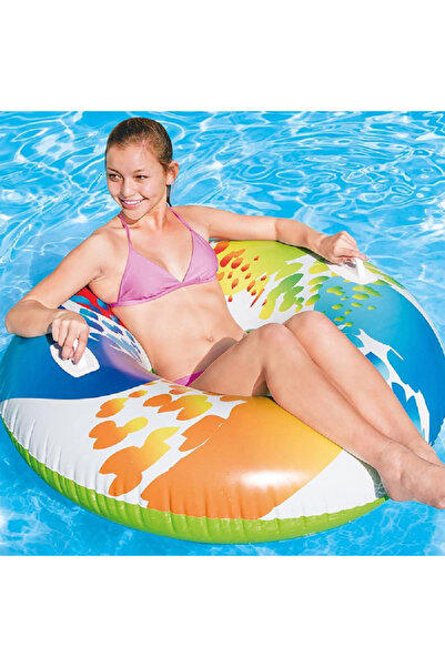 Intex Round Inflatable Whirl Tube with Heavy Duty Handles