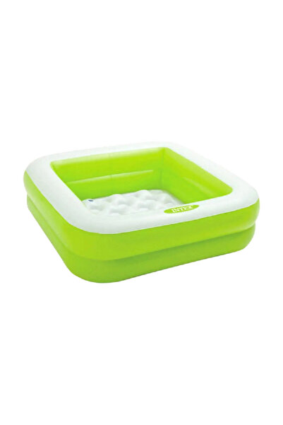 Intex Heavy Duty Pvc Inflatable Square Play Pool 23 X 85 X 85 Cm