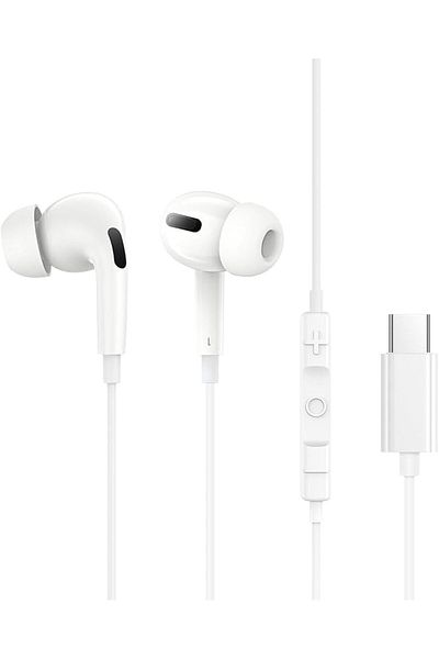 Baseus Encok CZ18 Wired Headphones White