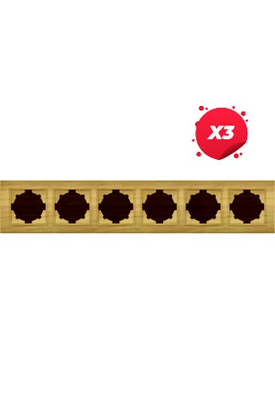 ELBI ELECTRIC X3 - Zena Maple Frame Support 6 Posts