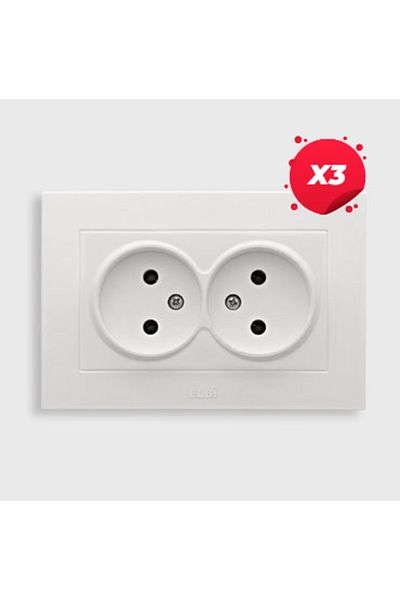 ELBI ELECTRIC X3 - Neo Double Socket without CP