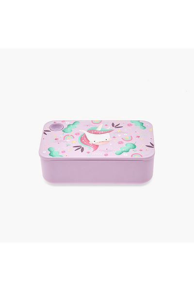SASSI Junior Unicorn Print 2-Compartment Lunch Box