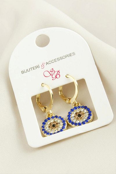 FTAKRY Evil Eye Earrings