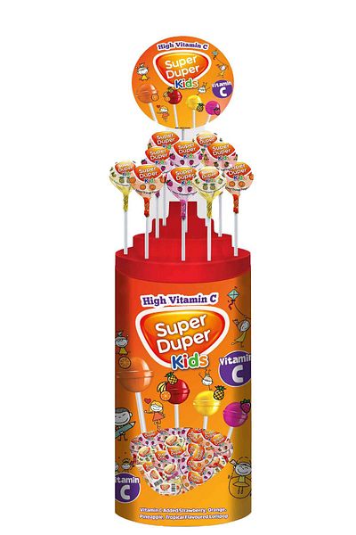 Durukan Şekerleme Durukan Super Duper Acadele Fructate Cu Vitamina C – 6.2g X 150 Bucăți | Diverse Arome